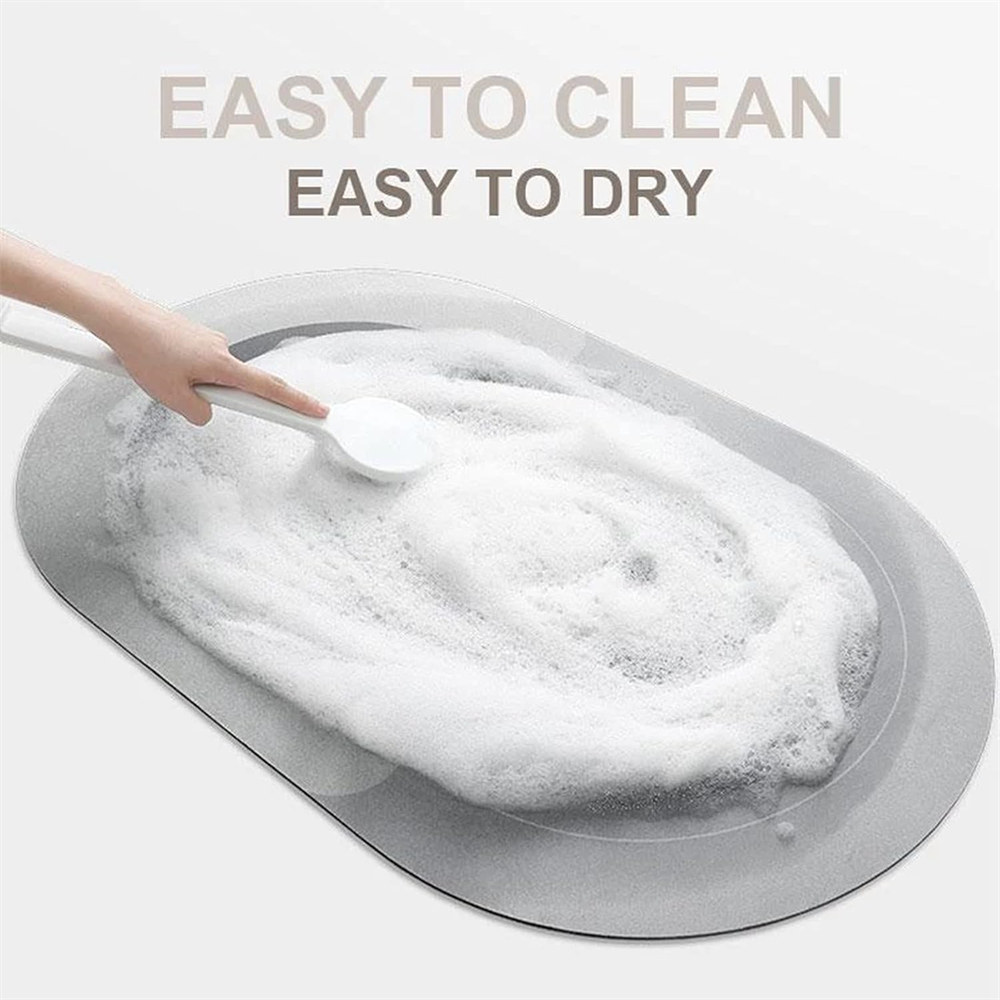 Bathroom Mat Absorbent Non Slip Quick Bathroom Rug for Bathroom Floor (4)