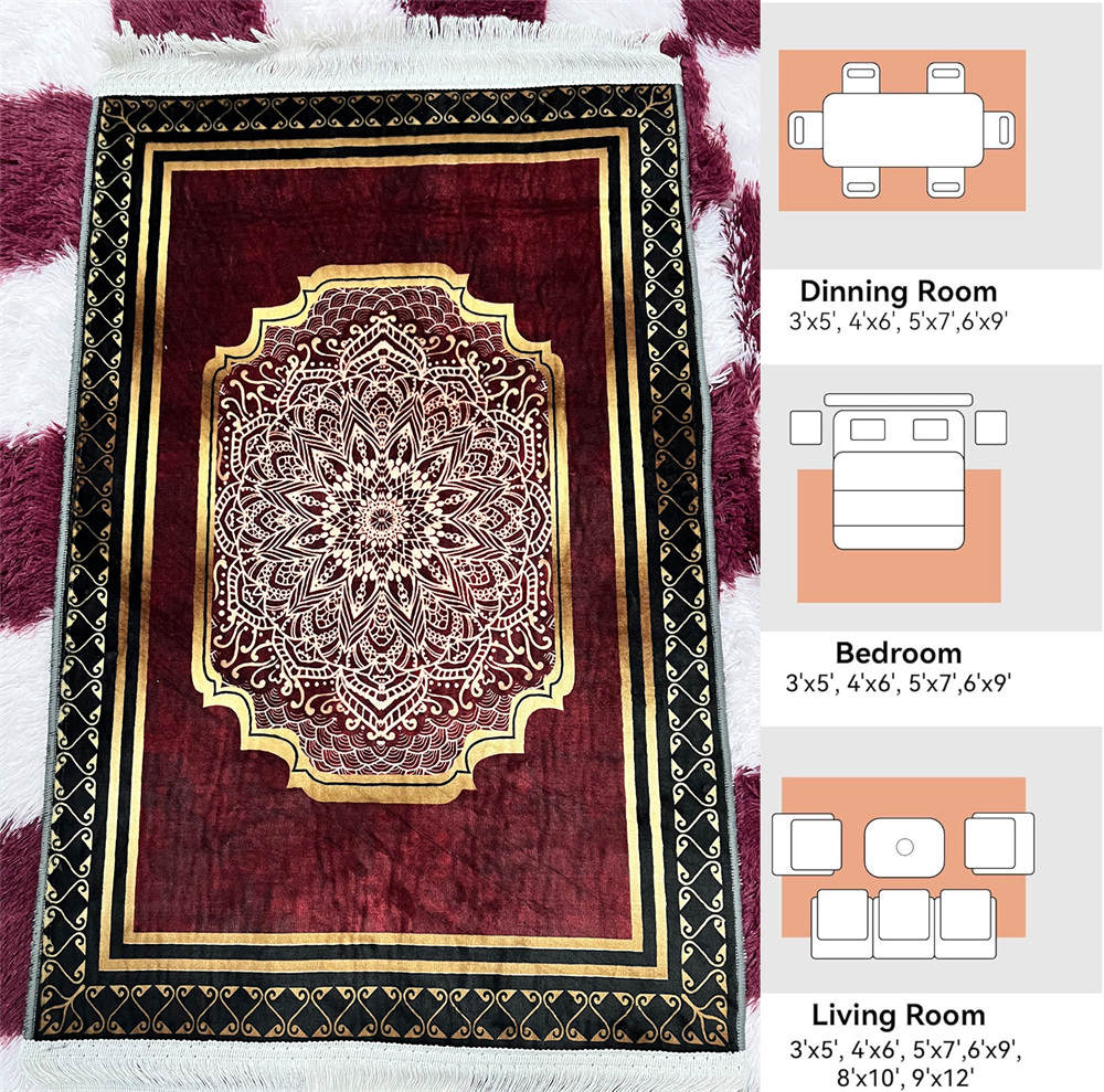 Bejirong Carpet Large Size Living Room Carpet 20001